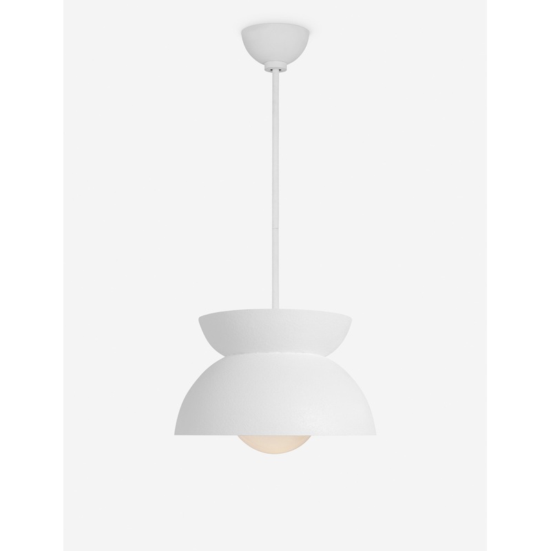 Beaunay Pendant Light by Christiane Lemieux White 15″ Dia
