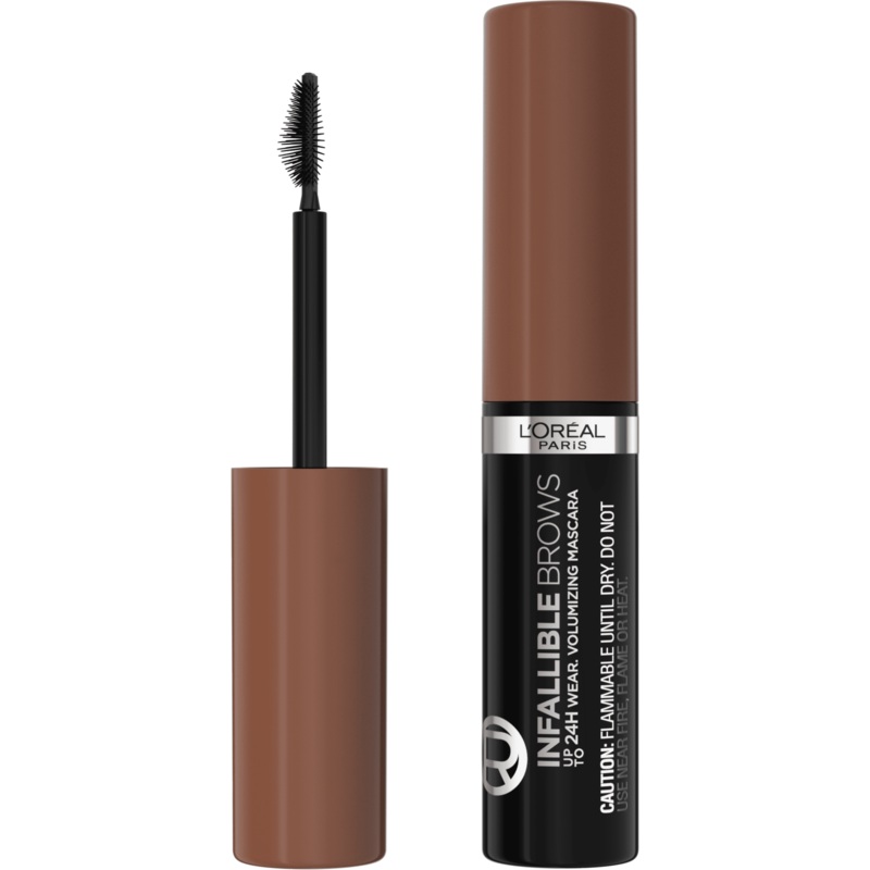 L’Oreal Paris Infallible Volumizing 24H Wear Brow Mascara, 6R Auburn, 0.13 fl oz