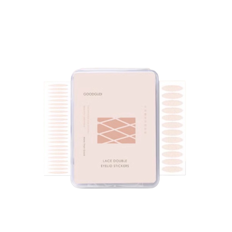 Goodgudi Water-Activated Lace Mesh Double Eyelid Tape  Crescent Style (960 pieces)