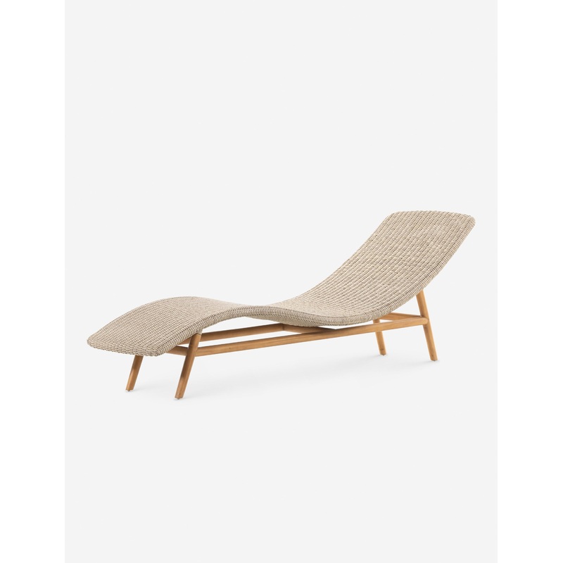 Manila Indoor / Outdoor Chaise Vintage Coal