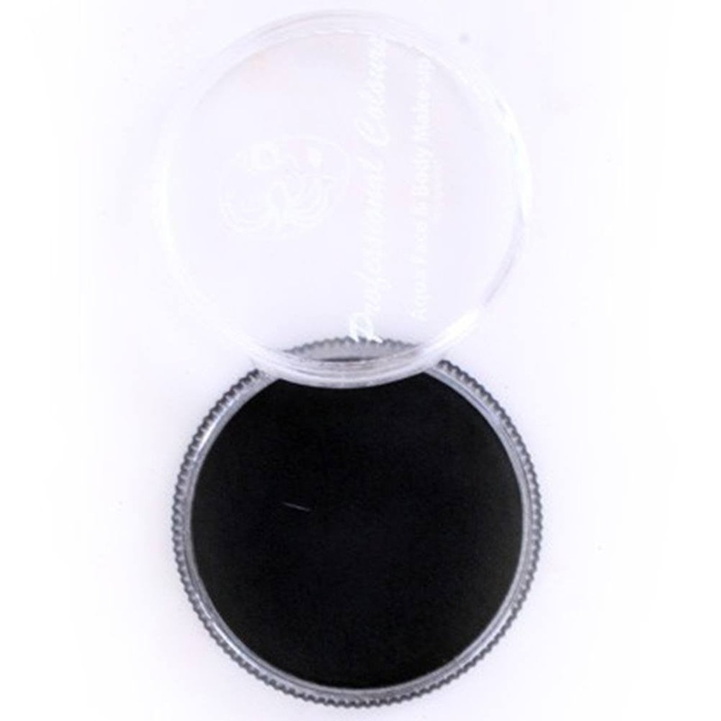 PartyXplosion Aqua Face Paint – Strong Black 30 gm