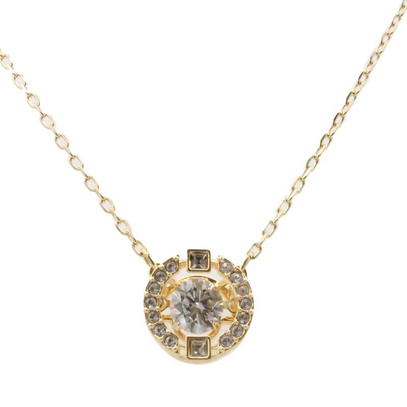 Swarovski Sparkling Dance Gold Necklace
