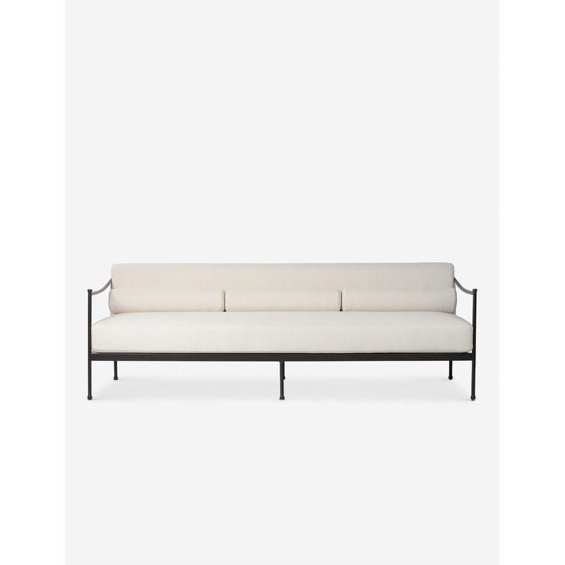 Granger Indoor / Outdoor Sofa by Amber Lewis x Four Hands Flax