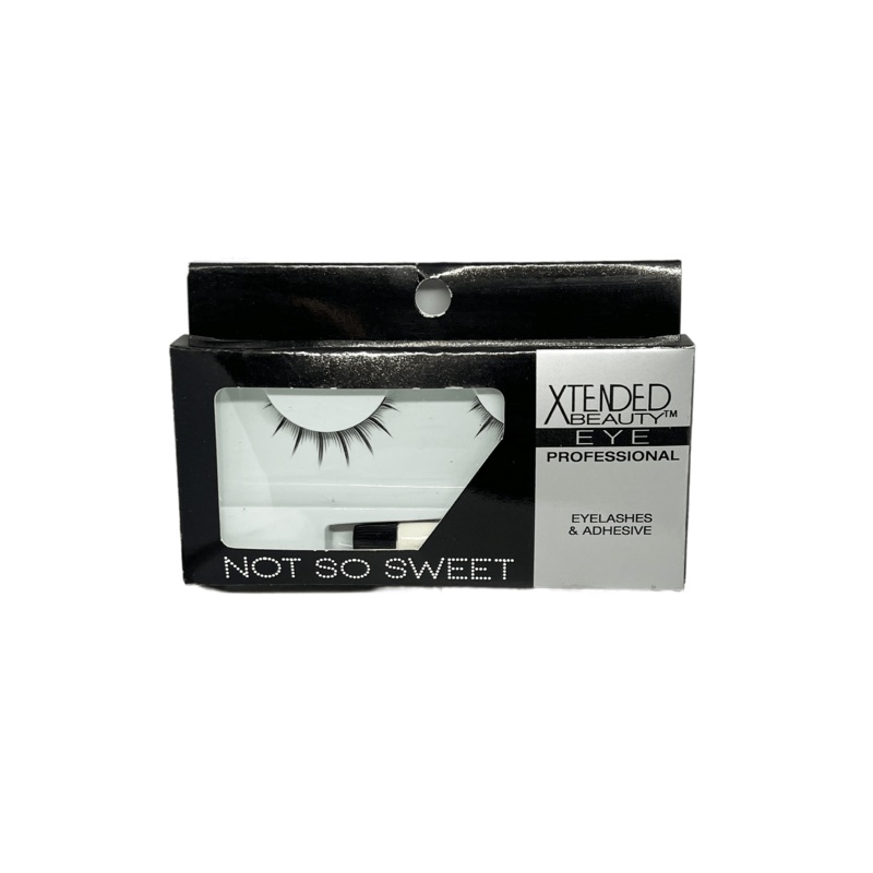 Xtended Beauty Eye Professional Eyelashes & Adhesive Not So Sweet Strip Lashes