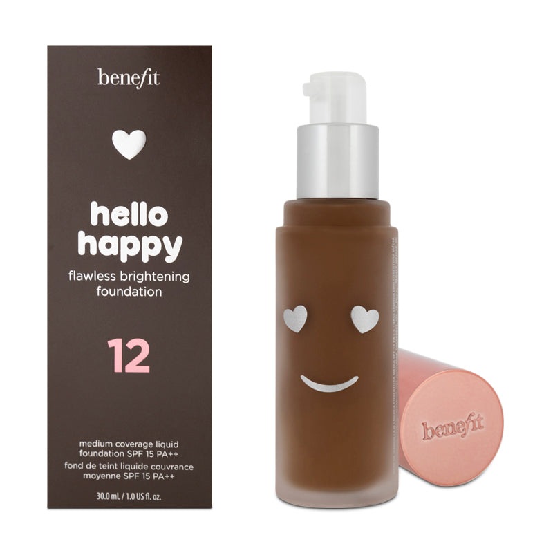 Benefit Hello Happy Liquid Foundation Shade 12 – Flawless Finish