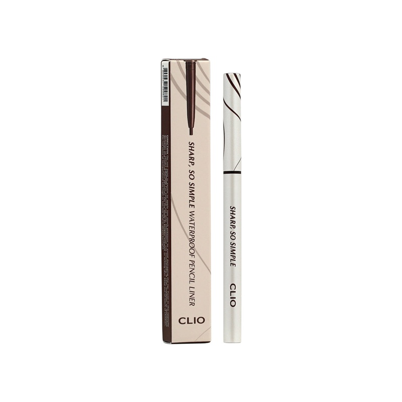 Clio Sharp So Simple Waterproof Pencil Liner #02 Brown 0.14g