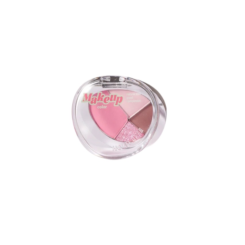 HOLDLIVE Clever Mist Soft Eyeshadow Palette 6.8g  H01 Cherry Blossom Soft Candy Palette