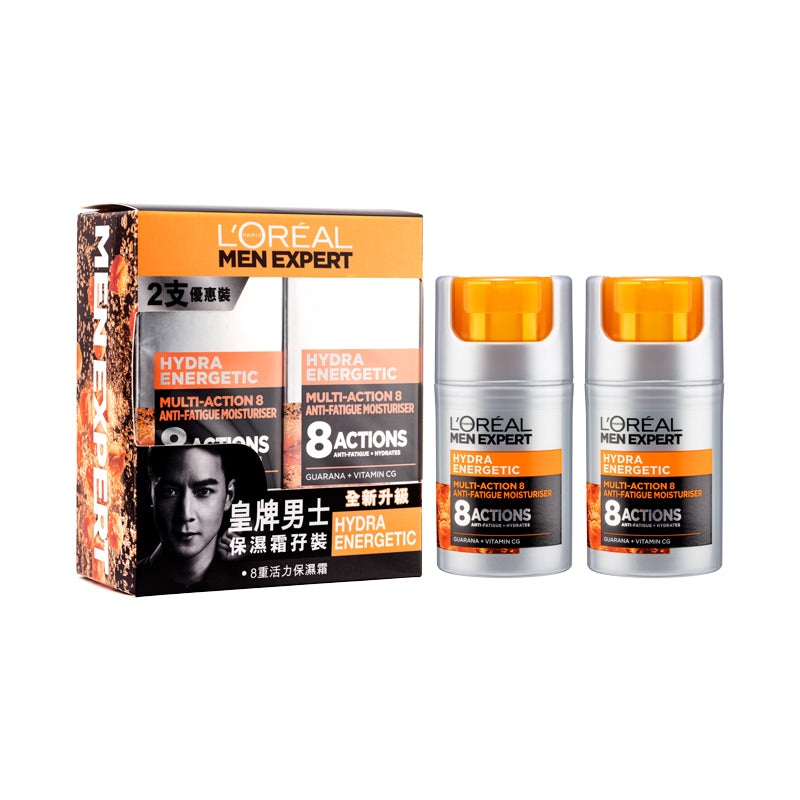 L’Oreal Paris Hydra Energetic Multi Action 8 Twin Set 2PCS