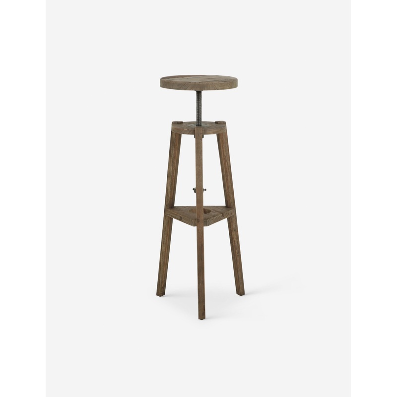 Addy Pedestal by Amber Lewis x Four Hands Bleached Elm
