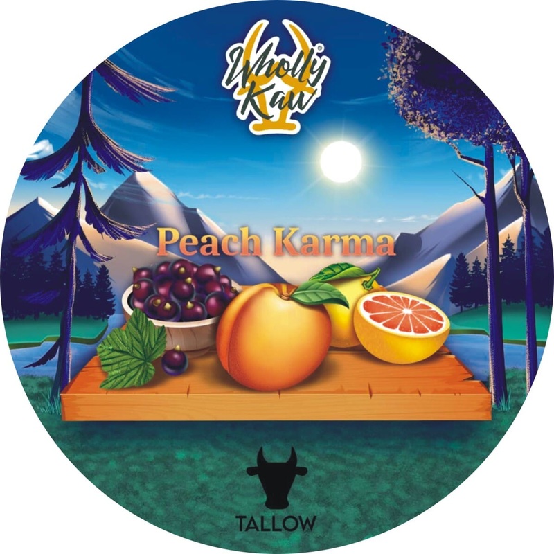 Peach Karma Shaving Soap Tallow