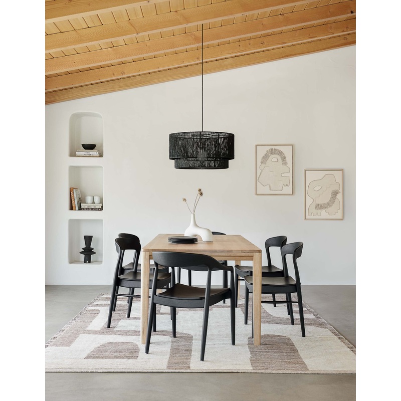 Reese Dining Table Oak 82″W