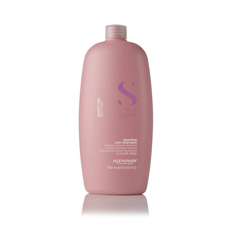 Alfaparf Semi Di Lino Moisture Nutritive Low Shampoo 1000 ml / 33.8 oz | For Dry Hair