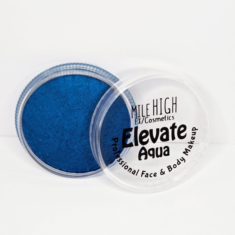 Mile High FX Elevate Aqua Facepaint – Metallic Dashing (1.06 oz/30 gm)