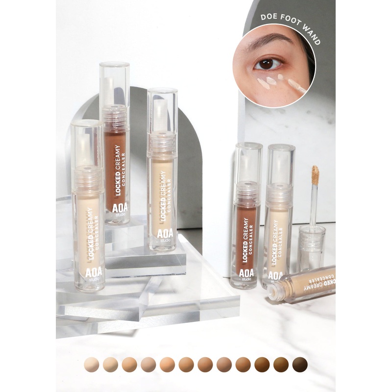 AOA Locked Creamy Concealer LC1 (Light Cool 1)