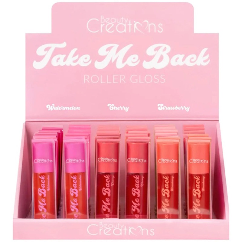 Beauty Creations Take Me Back – Roller Gloss – Wholesale Display 24 Units (LTBD3)