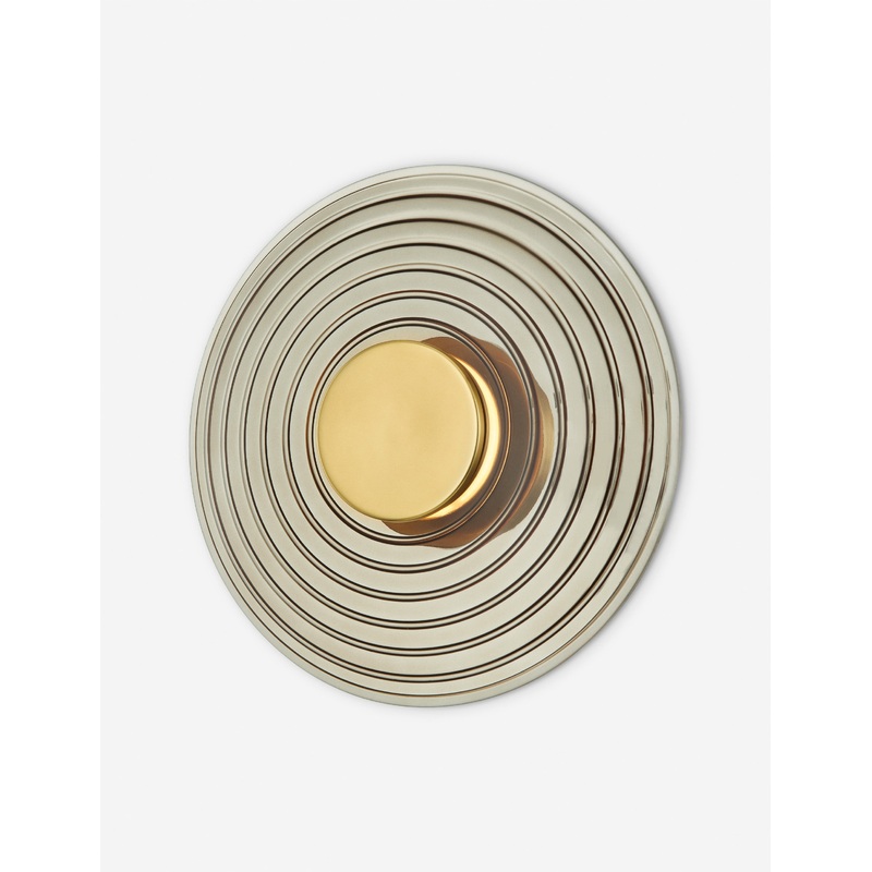 Canales Sconce Aged Brass