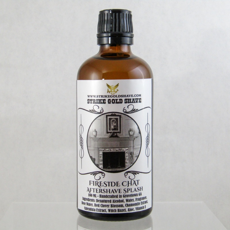Fireside Chat Aftershave Splash – by Strike Gold Shave