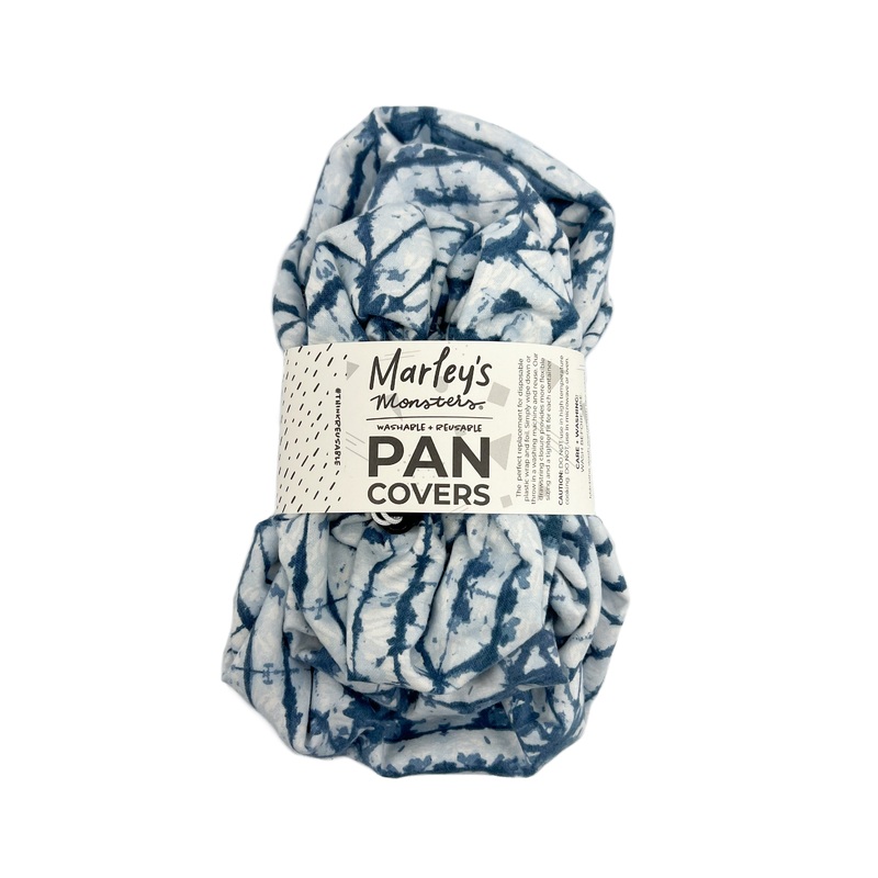 Pan Cover Bundle Indigo Shibori