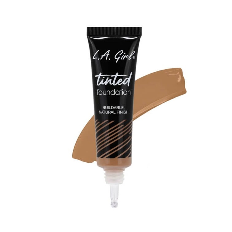 L.A. Girl Tinted Foundation Natural Finish GLM 1 oz Cocoa GLM766