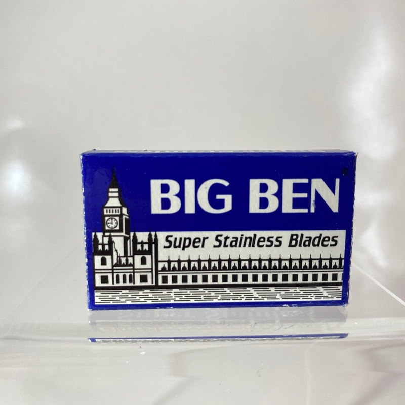Big Ben Super Stainless Double-Edge Razor Blades (5 blade pack)