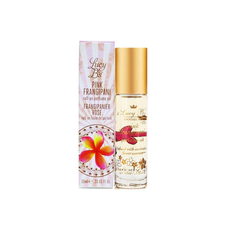 Lucy B’s Pink Frangipani Roll-On Perfume Oil 10 mL