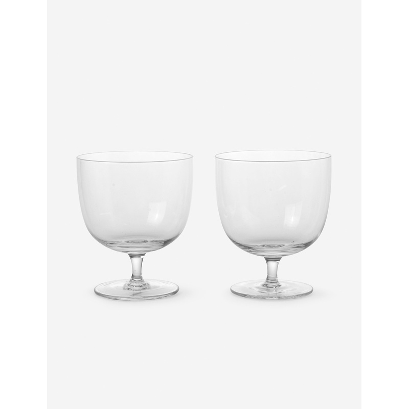 Host Water Glasses (Set of 2) by Ferm Living Clear
