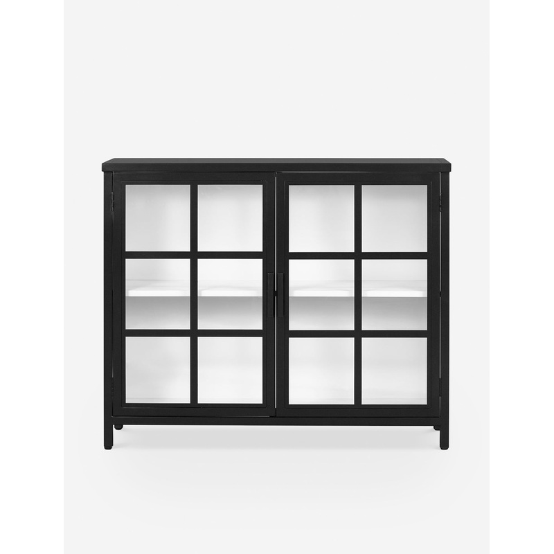 Marjorie Small Curio Cabinet Black