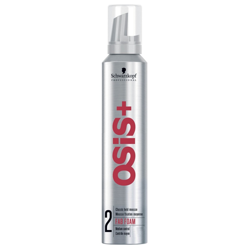 Schwarzkopf OSIS+ Fab Foam Classic Hold Mousse 7 oz / 200 ml | Hold 2/4