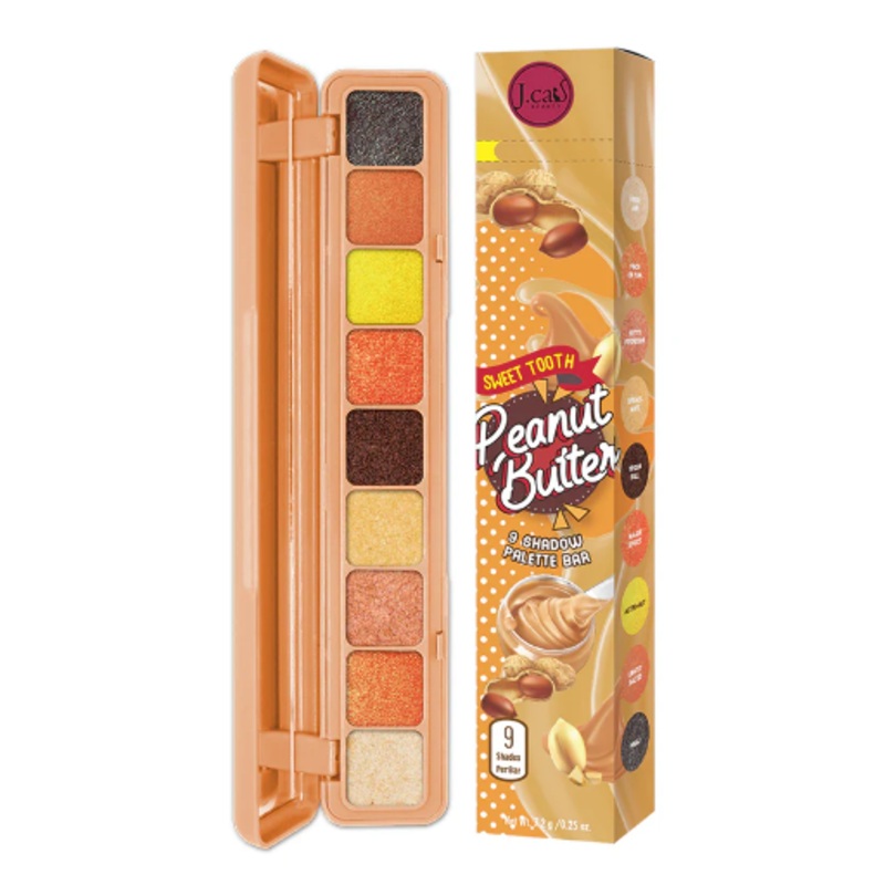 SWEET TOOTH-PEANUT BUTTER EYESHADOW (6 PCS)