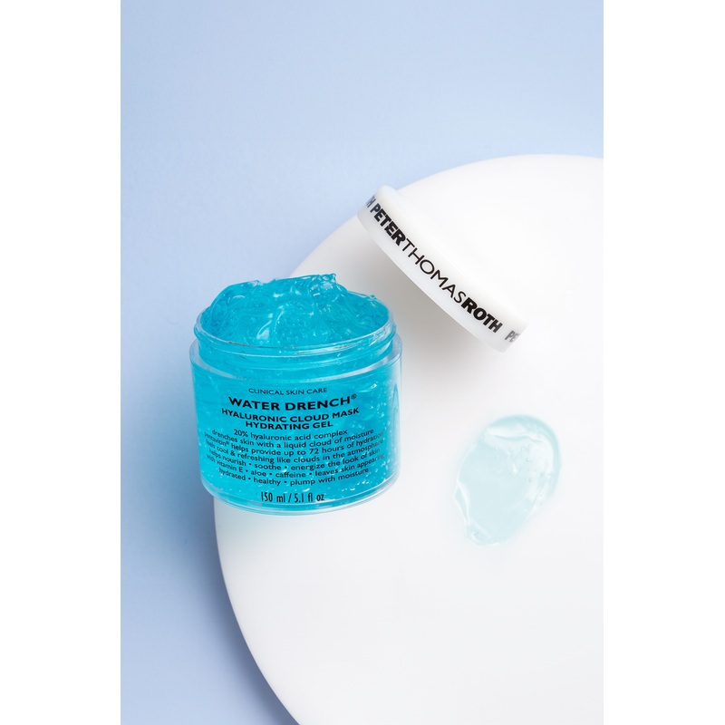 Peter Thomas Roth WATER DRENCH Hyaluronic Cloud Mask Hydrating Gel 5.1 oz / 150 ml