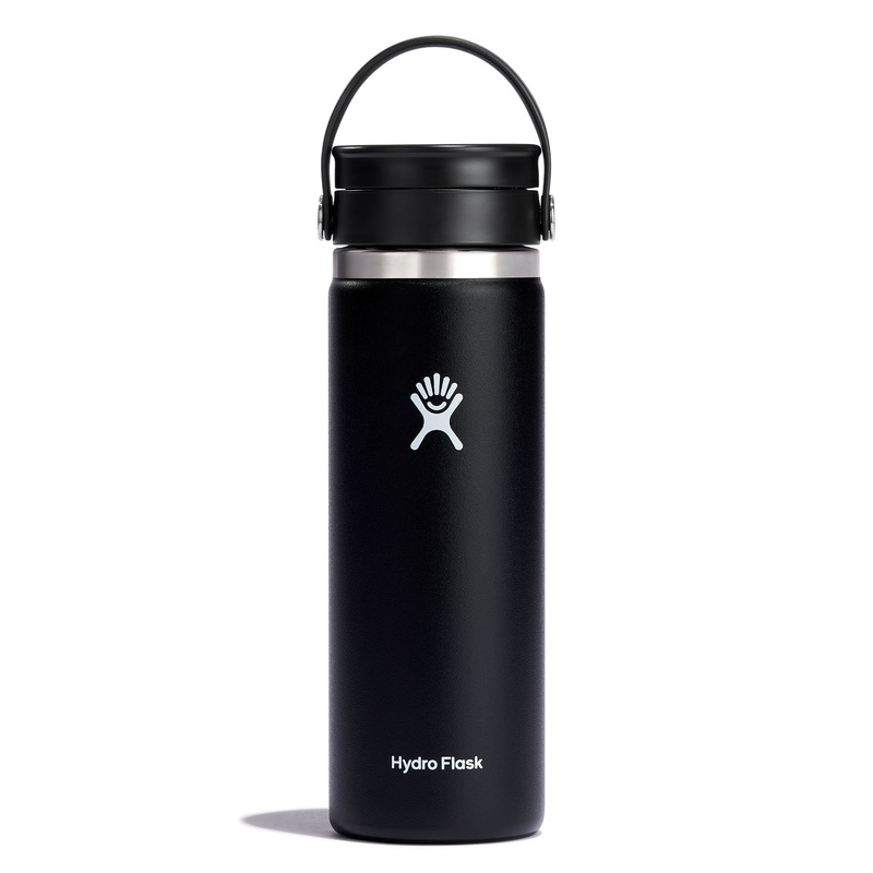 Wide Mouth Bottle with Flex Sip Lid Designed for Coffee and Tea, 20 oz Surf