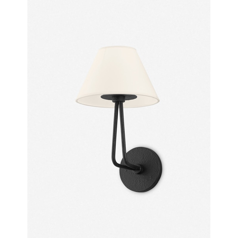 Hayden Sconce Black 1 Light