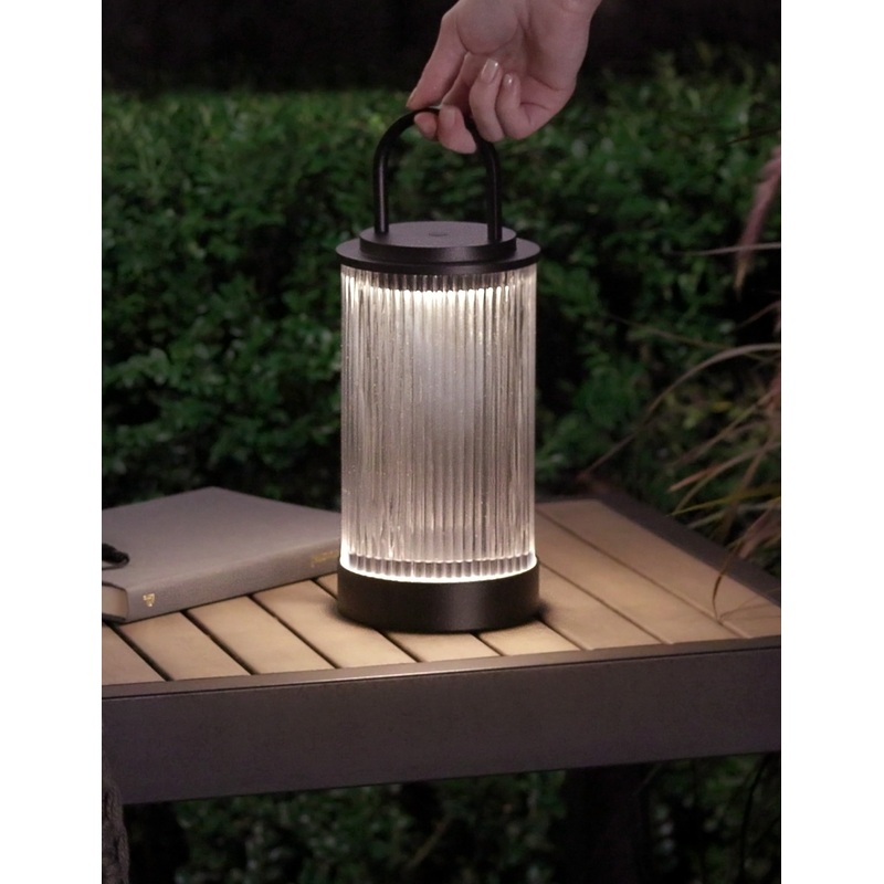 Rossant Mini Cordlesss Table Lamp Black