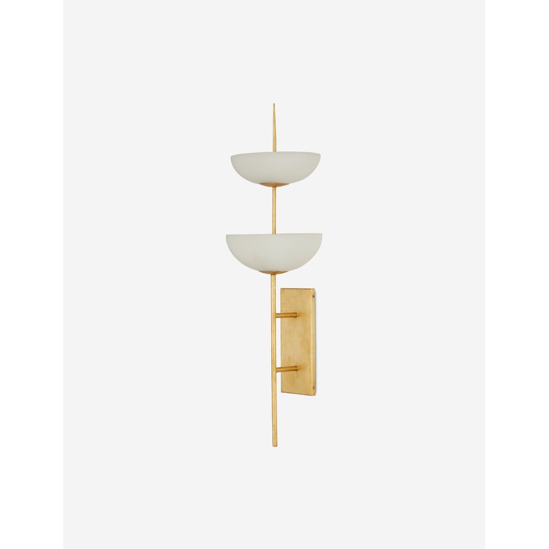 Clarence Sconce Gold Leaf