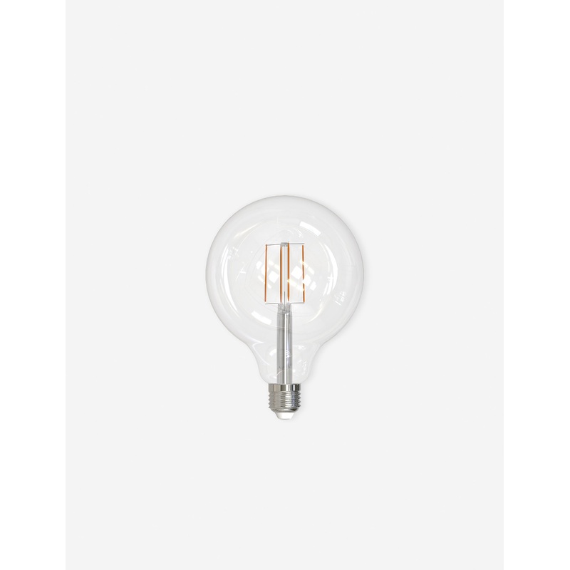 G40 LED Filament Bulb (Set of 2) Clear Glass E26 8.5Watt