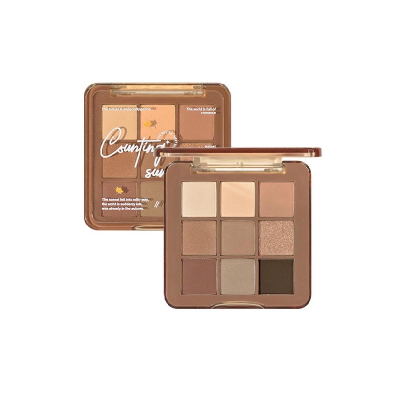HOLD LIVE Mist Stained Dusk Eyeshadow Palette Holdlive 11.7g H01 Milk Tea Salt Extract