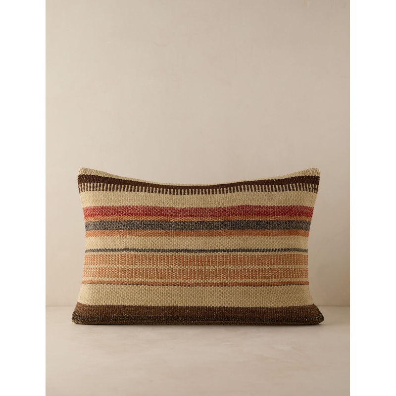 Vintage Lumbar Pillow No. 238, 16″ x 24″