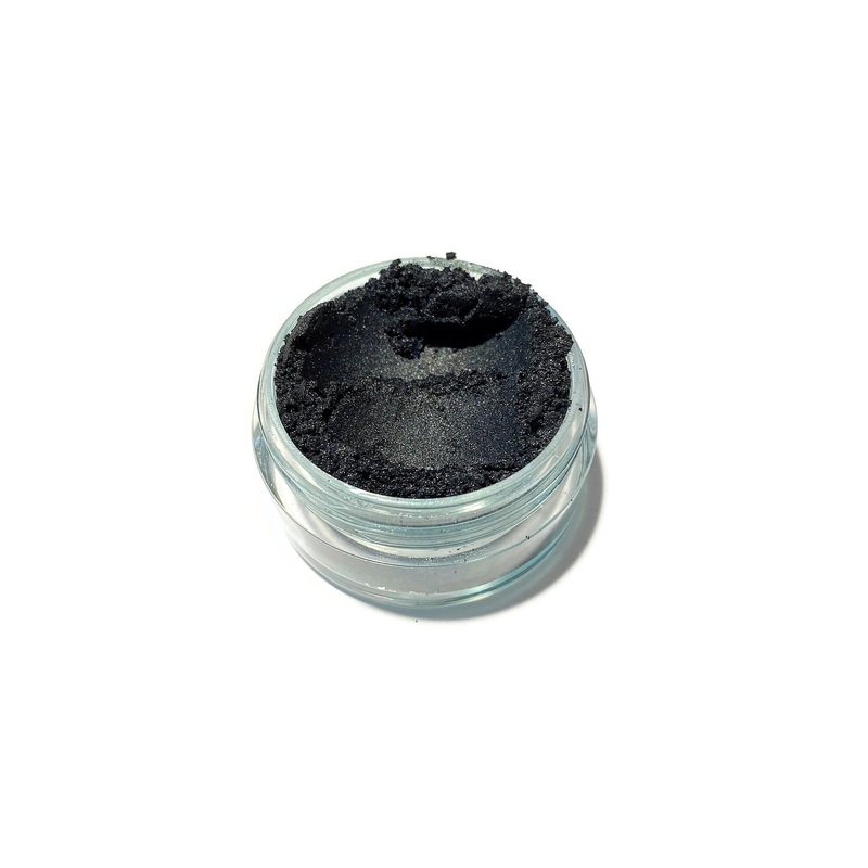 Black Pearl Eye Shimmeral Clamshell Sample Jar