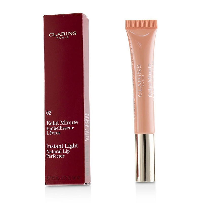 Clarins natural lip perfector – # 02 apricot shimmer  -12ml/0.35oz