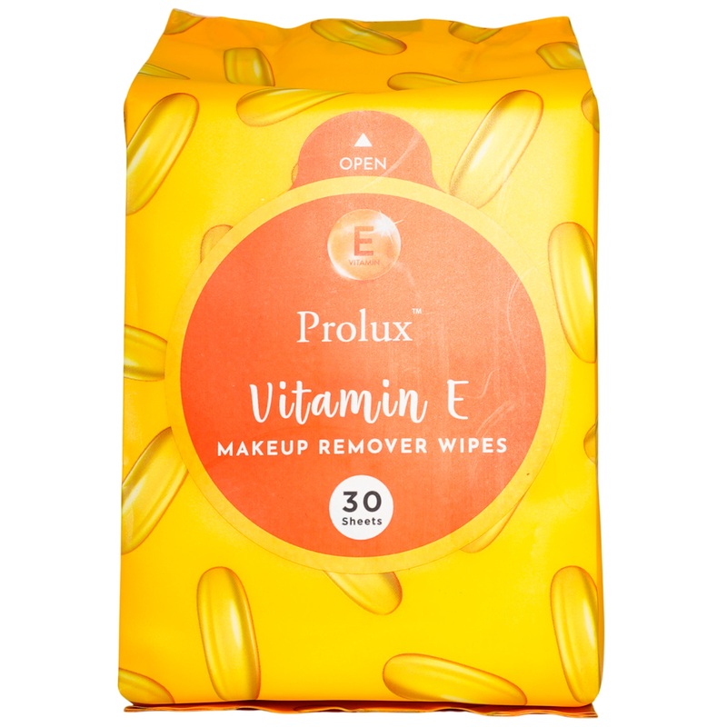 Prolux Makeup Remover Wipes Vitamin E – Wholesale Display 6 Units (N-201-5)