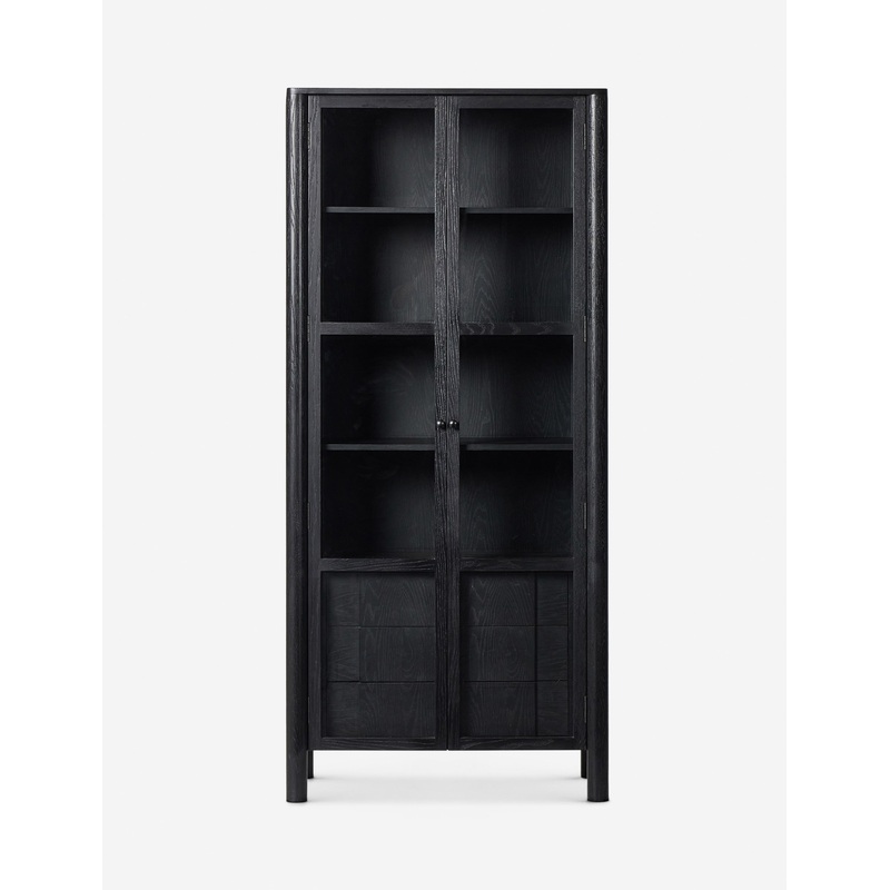 Rossano Curio Cabinet Black