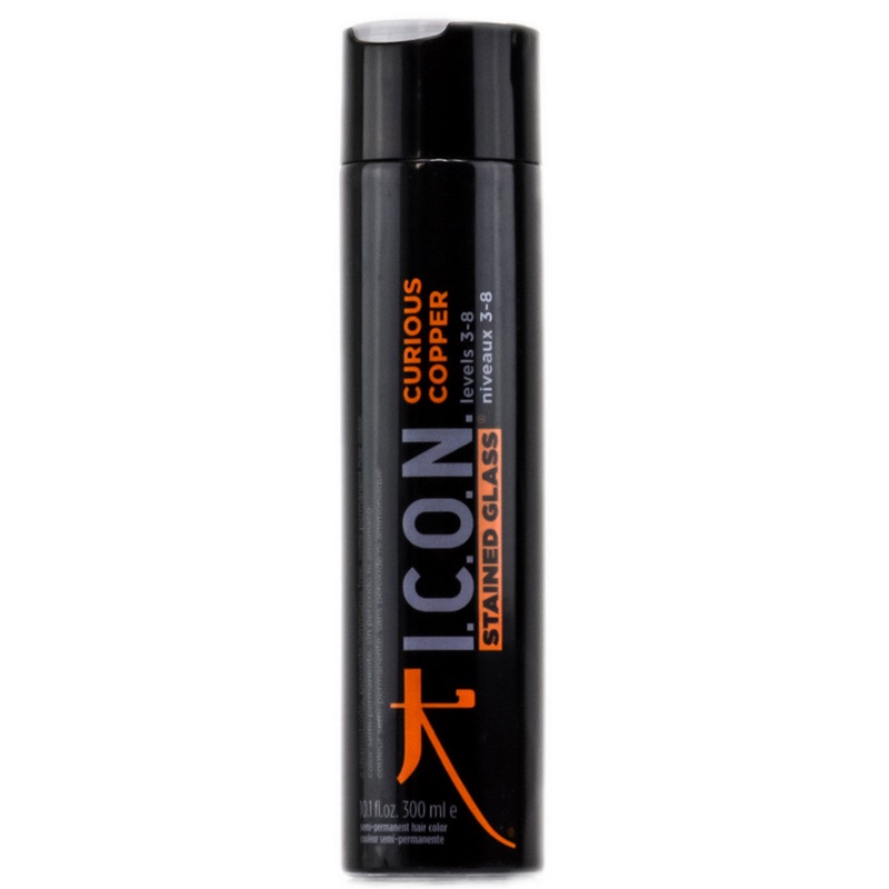 Icon Stained Glass Semi-Permanent Hair Color -Curious Copper 10.1 oz