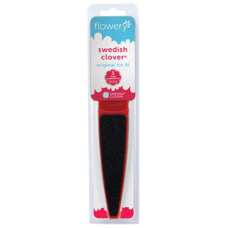 Flowery Foot File – Swedish Clover