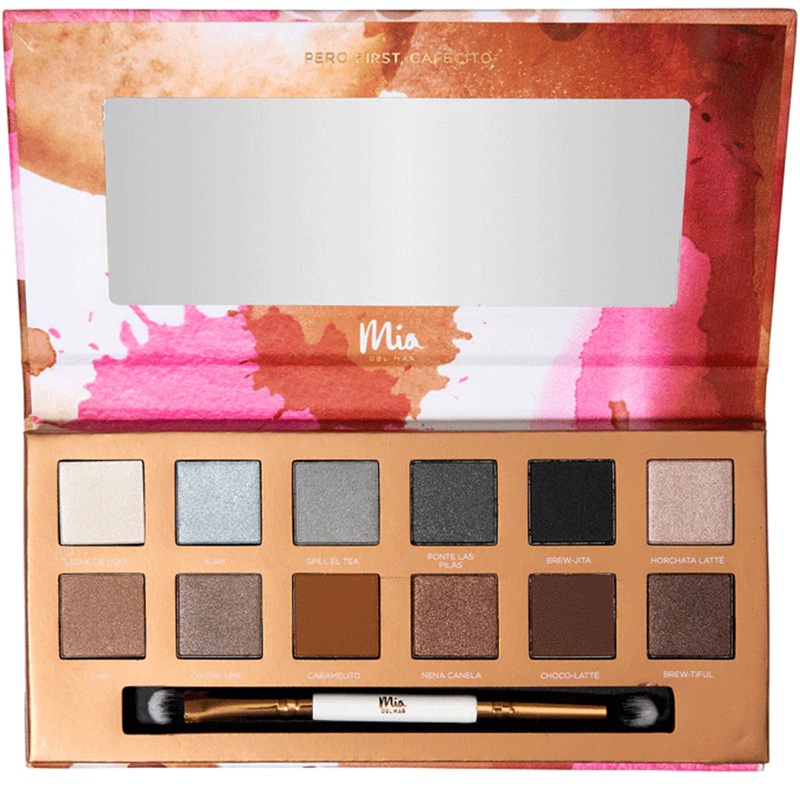 Mia Del Mar Cafesito Eyeshadow Palette – Wholesale 6 Units (SP03)