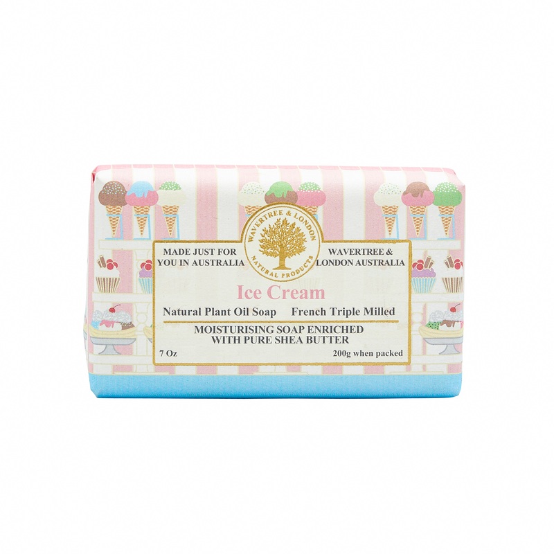Wavertree & London Soap Bar 200 g / 7 oz – Ice Cream