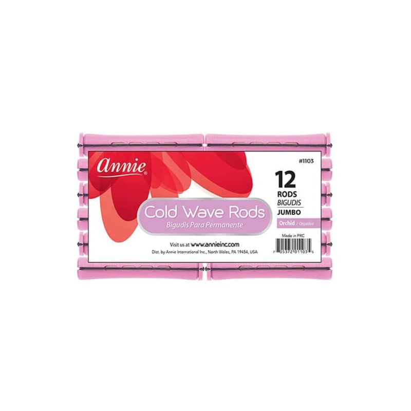 Annie #1103 Jumbo Cold Wave Rods 12 ct Orchid