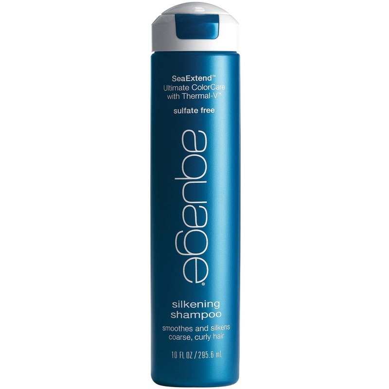 Aquage SeaExtend Silkening Shampoo 10 oz | For Coarse/Curly Hair