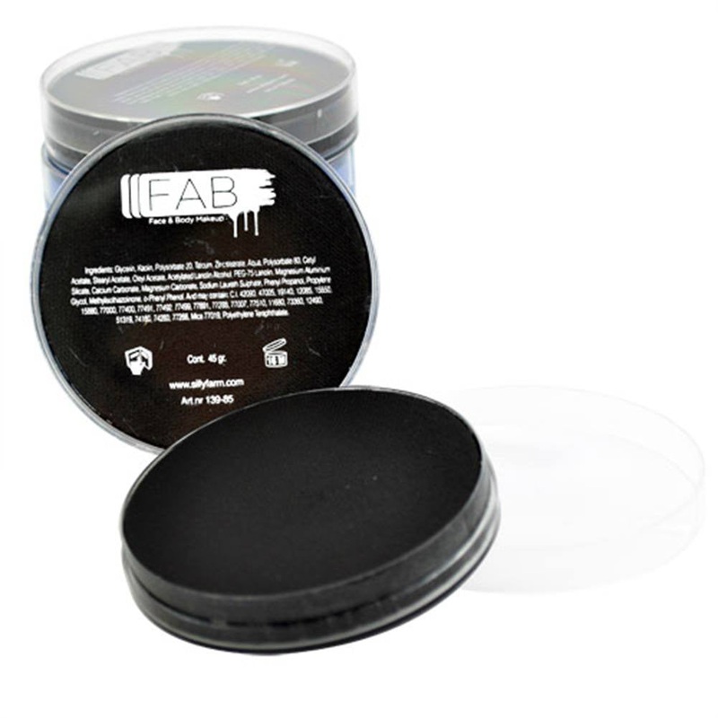 FAB Face Paint – Black 163 Black 163 45 gm