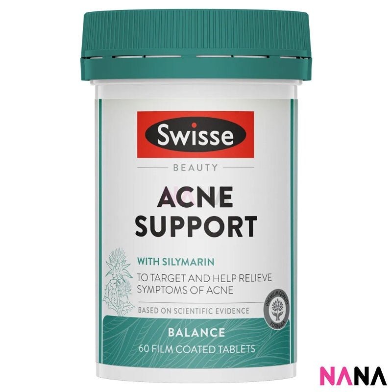 SWISSE Beauty Acne Support 60 Film Coated Tablets