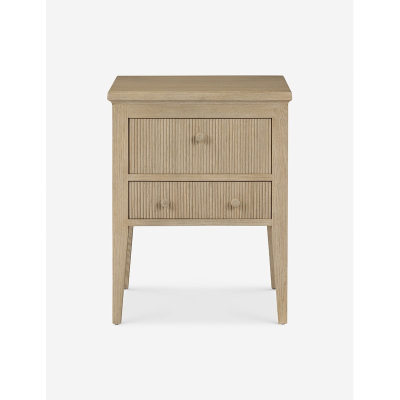 Bush Nightstand by Amber Lewis x Four Hands Light Oak